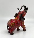 Vintage sculpture cloisonne "Elephant"