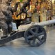 Vintage sculpture "Cannon"