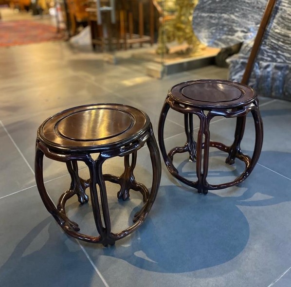 Vintage Paired Pedestals