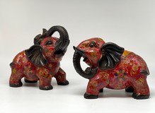 Vintage paired sculptures "Elephants" Vintage paired sculptures "Elephants"