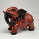 Vintage paired sculptures "Elephants"