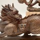 Vintage Paired Qilin Sculptures