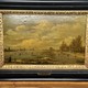 Antique painting "Skaters"