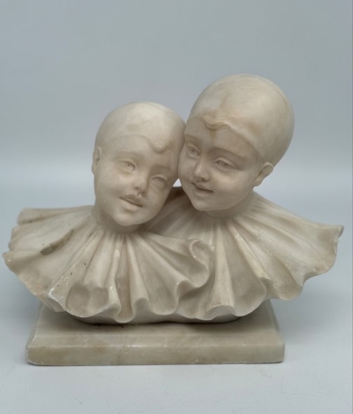 Antique sculptural composition "Children"