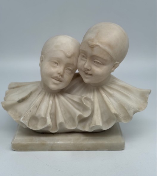 Antique sculptural composition "Children"