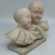Antique sculptural composition "Children"