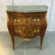 Antique bombet chest of drawers