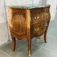 Antique bombet chest of drawers
