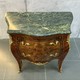 Antique bombet chest of drawers