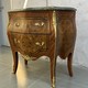 Antique bombet chest of drawers