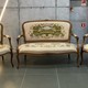 Sofa and pair of armchairs
in Louis XV style