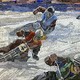 Мозаика 
«Гонка на льду»