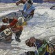 Мозаика 
«Гонка на льду»