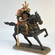 Винтажная скульптура «Самурай Масасигэ Кусуноки»