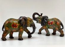 Vintage paired sculptures "Elephants" Vintage paired sculptures "Elephants"