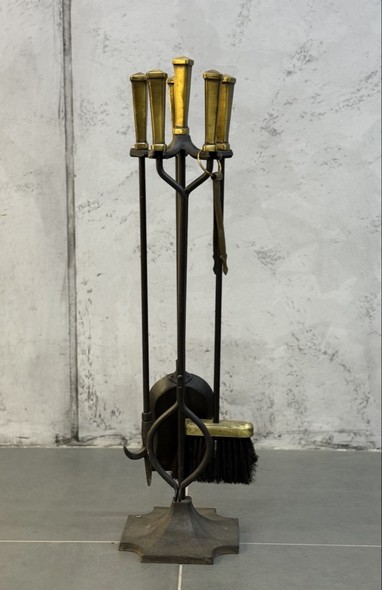 Vintage Fireplace Set