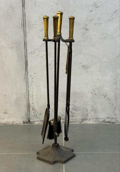 Vintage Fireplace Set