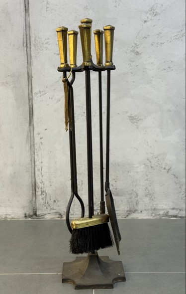 Vintage Fireplace Set