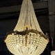 Антикварная бронзовая люстра
