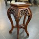 Antique console pedestal in oriental style
