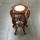 Antique console pedestal in oriental style