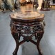Antique console pedestal in oriental style