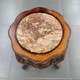 Antique console pedestal in oriental style