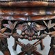 Antique console pedestal in oriental style