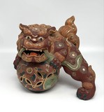 Antique sculpture "Dog Fo" Antique sculpture "Dog Fo"