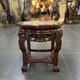 Antique console pedestal in oriental style
