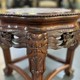 Antique console pedestal in oriental style