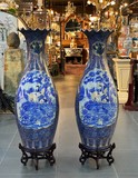 Large antique paired vases Large antique paired vases