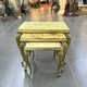 Antique set of three coffee tables