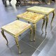 Antique set of three coffee tables