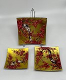 Vintage set of oriental plates