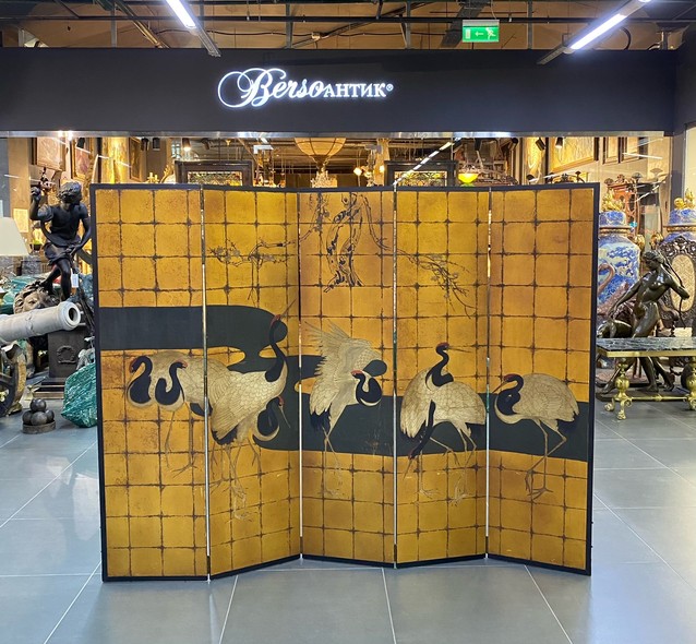 Antique
Crane screen, Japan