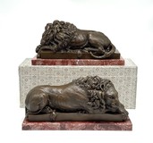 Винтажная скульптура
"Львы"