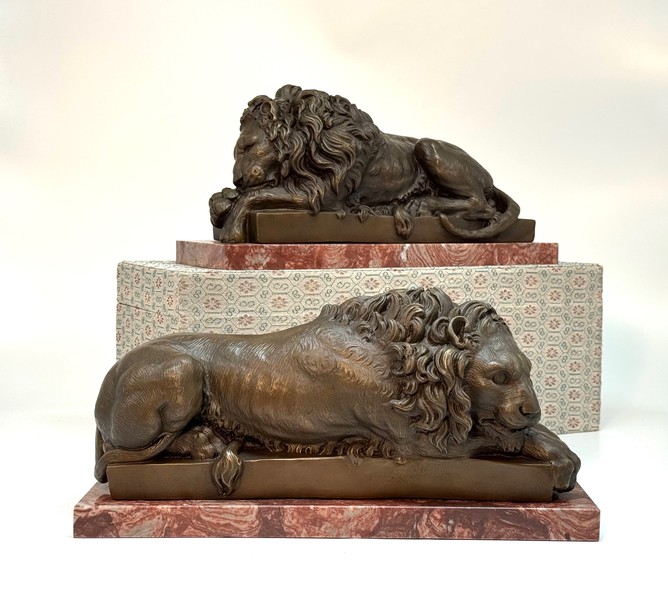 Винтажная скульптура
"Львы"