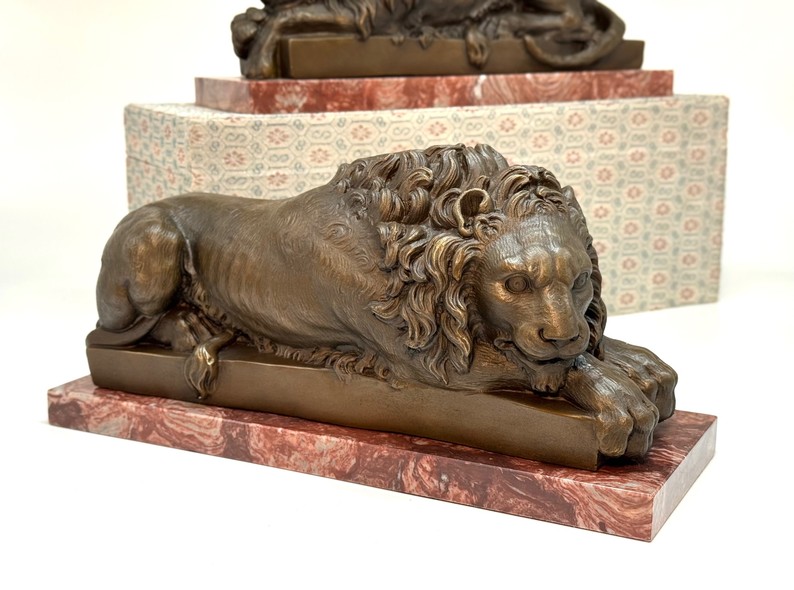 Винтажная скульптура
"Львы"