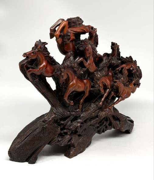 Antique sculpture "Horses"