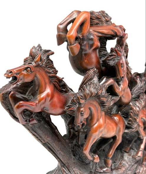 Antique sculpture "Horses"