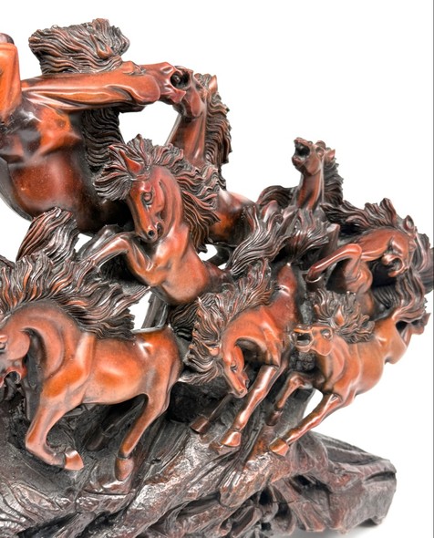 Antique sculpture "Horses"