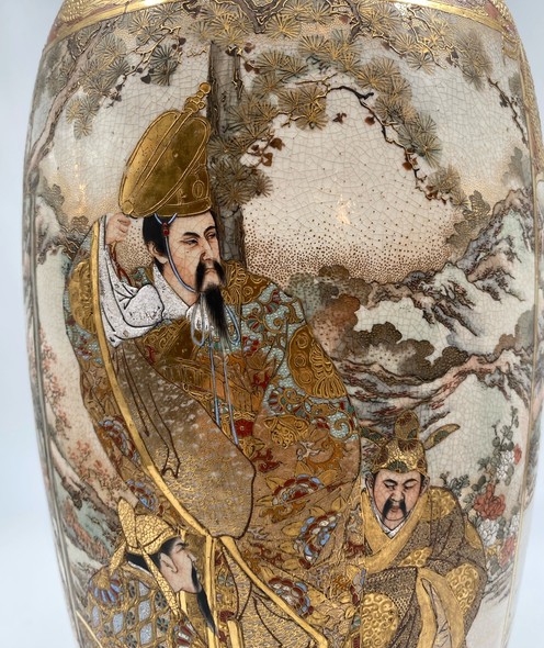 Антикварная ваза, Сацума
Япония