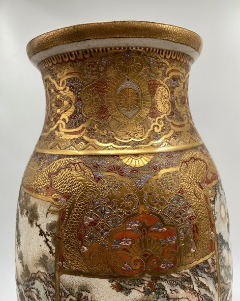 Антикварная ваза, Сацума
Япония