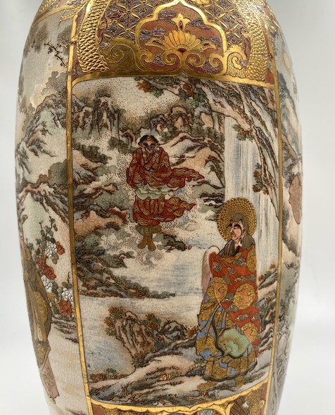 Антикварная ваза, Сацума
Япония