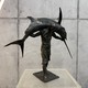 Author's sculpture
"Swordfish"