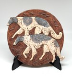 Декоративная тарелка «Гончие»