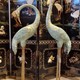 Pair sculpture "Cranes"