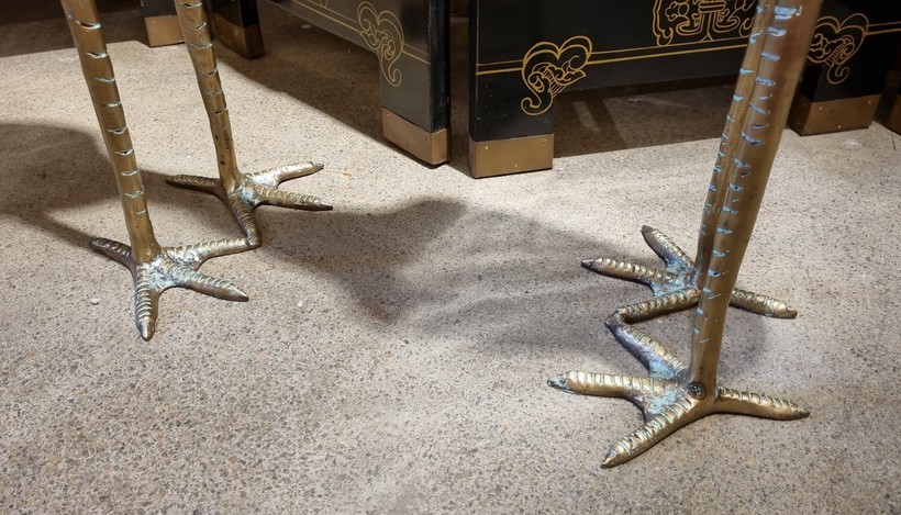 Pair sculpture "Cranes"