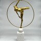 Sculpture "Gymnast with a hoop"